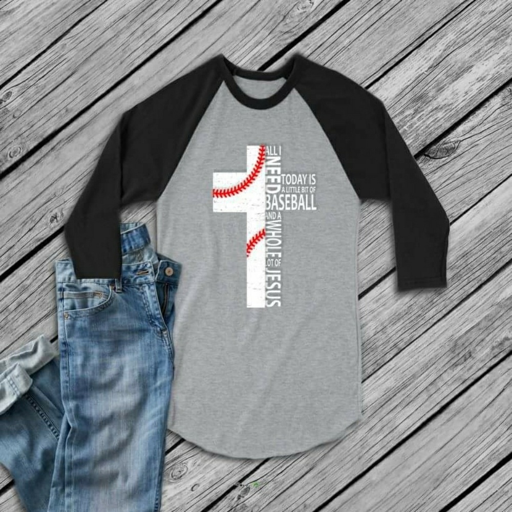 Unisex xl custom raglan
